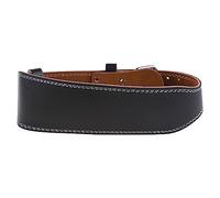 Unisex Faux Leather Weight Lifting Belt Double Prong Power Waistband Gym Bodybuilding Workout Lower Back Lumbar