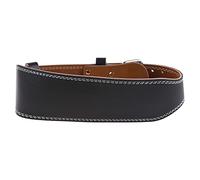 Unisex Faux Leather Weight Lifting Belt Double Prong Power Waistband Gym Bodybuilding Workout Lower Back Lumbar