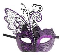 Unisex Feather Masquerade Mask Rave Holiday Party Half Face Eye Mask Men Women Sequins Lace Decoration Makeup Masks for Mardi Gras Halloween Carnival Prom & Fancy Dress Party