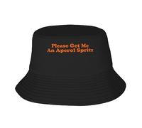 Unisex Fisherman Hats Fashion Outdoor Cap Please Get Me an Aperol Spritz Fishermen Sun Cap for Hiking Festival Activities