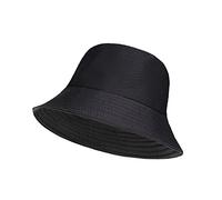 Unisex Fisherman Summer Festival Union Jack UK Flag Cotton Bucket Hat (One Size, Black)