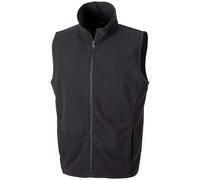 Result Microfleece Gilet, Black, Medium. R116X