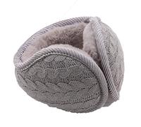 Unisex Foldable Ear Warmer Earmuffs for Men Women Winter Accessory Outdoor Adjustable Wrap Behind The Head Style