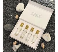 Unisex Fragrance Gift Set - 4x15ml Long-Lasting Extrait de Parfum with Oud, Citrus, Floral & Amber Scents - Luxury Perfume Collection for Gifting - unlocks