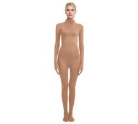 Unisex Full Body Open Face Bodysuit Full Body Costume Bodysuit for Adults Super Stretch Suit Great for DIY Party Outfit Halloween, Cosplay, Fancy Dress for Men Women Fancy Dress