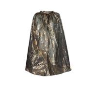 Unisex Gothic Tulle Cape Steampunk Cobweb Printed Cloak Mens Womens Medieval Colorful Cape Victorian Lace Up Cloaks Renaissance Mid-Length Poncho Halloween Cosplay Bridal Costume Accessory