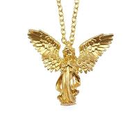 unisex Guardian Angel Necklace Pendant for Men and Women Personalized Amulet Accessories Gift