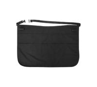 Unisex Half Waist Apron, Chef Utility Apron, Anti-Stain Fabric, Adjustable Fit, 4-Pocket Design, Sturdy Workwear for Kitchen Garden Craft Table Barber Shop, Polyester Nylon Material, 21.65x14.57in