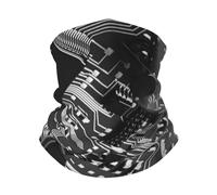 Unisex Headscarf Electronic Chip Circuit Magic Headband Quick Drying Headwear Multifunctional Balaclava For Outdoor Camping Sports