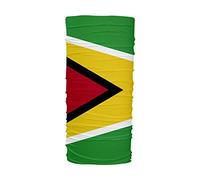 Unisex Headwear Guyana Flag Bandana Stylish Headband Comfortable Face Protection For Camping Running Climbing