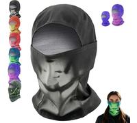 Unisex Heat Reactive Balaclava,Heated Color-Changing Thermal Ski Masks,Winter Full Face Wrap Motorcycle for Skiing Hiking Biking Outdoor Activities,Secret Santa Gifts for Men Women Dad (A)