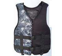 Unisex High Buoyancy Swim Vest Kayak Jacket with Adjustable Safety Buckle Buoyancy Aid for Kayaking Diving Swimming Watersports(Black 2,L60-75KG)