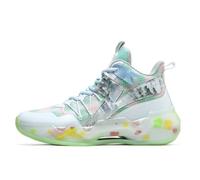 Unisex High-Top Basketball Shoes for Outdoor Court, Practice & Daily Wear | Bounce midsole, wear-resistant rubber outsole with grip, TPU sidewall, strap and lacing, breathable upper