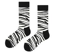 Unisex Hip Hop Funny Crew Socks Black White Stripes Skateboard Stocking Rest Christmas Funny for Men Pack Ankle Cotton Women Ankle High Pack