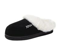 Unisex Home Slippers for Men Women Soft Fuzzy Sliders Women's Cosy Comfortable Cotton Linen Slides Uk Size Indoor And Outdoor