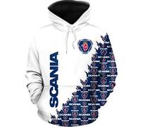 Unisex Hoodies Pull Over Sweatshirts 3D for SCANIA Print Hooded Tops Casual Long Sleeve Motorcycle Hoodie Sports Jumpers with Pockets-C||kid3