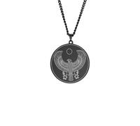 Unisex Horus The Elder God Egyptian Goddess Pendant Necklace Magic Wing Kabbalah Amulet Solomon Necklaces Charm Jewelry for Men fashion