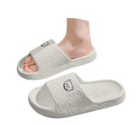 Unisex Indoor Bathroom Slippers Slip Home Shoes for Non Slip Shower Sandals with Holes Lightweight Slippers for Kitchen Dorm Spa Travel Adjustable Backstrap Grey