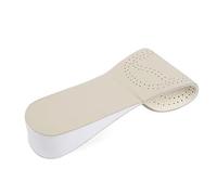 Unisex Invisible Height Increase Insoles Double Leather Soles(3.0 cm,Size 35-36)