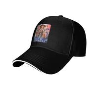 Unisex Isabel Music Mebarak Singer Ripoll Baseball Cap Casual Sandwich-Style Breathable Sun Hat Summer hat Adjustable Size dad hat for Running Workouts and Outdoor Activities