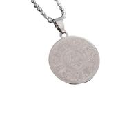 unisex Islamic Muslim Scripture Medal Pendant Ayatul Kursi Necklace Men Women Religious Prayer Eid Jewelry Gift Jewelry Accessories