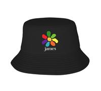 Unisex James 80s 90s Rock Bucket Hat Foldable & Portable Double-Layer Bucket Hat A Must-Have for All-Season Versatile Outdoor Travel
