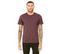 Unisex Jersey Short-Sleeve T-Shirt - HEATHER MAROON - M