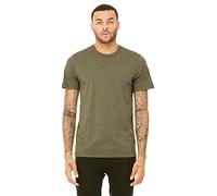 Unisex Jersey Short-Sleeve T-Shirt - HEATHER OLIVE - L