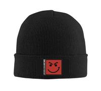 Unisex Jovi Rock Band Bon Beanie Winter Hat with Velvet Applique for Men Women Wonderful Gift for Him/Her