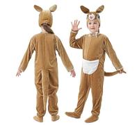 Unisex Kids Animal Costume Onesie Halloween Cosplay One Piece Pajamas Full-Cover Animal Jumpsuits Outfits with Hood Toddler Cute Funny Halloween Costume (Green, 18-24 Months)