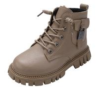 Unisex Kid'S Boot Adorable Light Up Boots High Traction Sole Motorbike Ankle Ultra Casual Outdoor Footwear