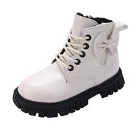 Unisex Kid's Boot Plain Wellies Wellington Boots Toddler/Little Kid/Big Kid Girls Boys Waterproof Winter Ultra Light, Snow, Rainy