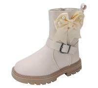 Unisex Kid's Boot with Easy On Handles Handle It Rain Toddler Children's Waterproof Welly Boots for Outdoor Roll Up Wellington and Gardening
