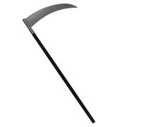 Unisex Kids Halloween Costume Accessories - 103cm Long Trident Devil Fork, Grim Reaper Scythe, Pimp Cane Walking Stick Fancy Dress Halloween Props UK (Scythe)