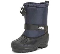 Unisex Kids Pull On Drawstring Closure Nylon Winter Snow Rain Boots - 12 - NAV31 YC0159