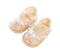 Unisex Kids Summer Sandals Baby Breathable Barefoot Shoes Open Toe Flat Slippers Swim Closed with Strappy Ankle Zipper for Big Little Girls Summer Autumn Children (Beige,12-18 Months)