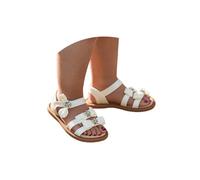 Unisex Kids Summer Sandals Baby Princess Shoes Chunky Pump Ankle Strap High Heels Dress Open Toe House Slippers Dance For Girls Size 12 Beach Park Casual Summer Autumn (White,1)