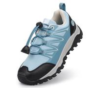 Unisex Kids Trainers Boys Girls Non-Slip Walking Shoes Breathable Low-Top Sneakers Road Trail Running Shoes Baby Blue Size 3UK(35EU) Big Kids