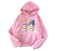 Unisex Laid-Back Camp Hoodie Yuru Camp Pullover Sweatshirt Women/Men Harajuku Aesthetic Hoodies