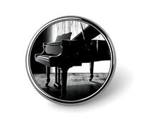 Unisex Lapel Pins Round Lapel Hat Pins Brooches Anime Girl in Skirt Badge Pins Suitable for Decoration And Giving to Friends, Circular, Aluminum, quartzite