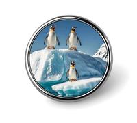 Unisex Lapel Pins Round Lapel Hat Pins Brooches Many Foxes Badge Pins Suitable for Decoration And Giving to Friends, Circular, Aluminum, quartzite