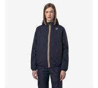 Unisex Le Vrai Claude 4.0 Warm Hooded Windbreaker Navy