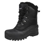 Unisex Leather Fleece Winter Snow Boots Men Ladies Outdoor Garden Farm Boots