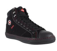 Laser Tools Retro Style Safety Workboot Black - 8 LC022B-8