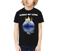 Unisex Leon Rock Band Kings T-Shirts Teenager Graphic Summer Tees Multi-Sided Printed Short Sleeve Shirt Multicoloured L