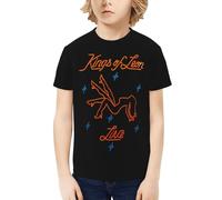 Unisex Leon Rock Band Kings T-Shirts Teenager Graphic Summer Tees Multi-Sided Printed Short Sleeve Shirt Multicoloured M