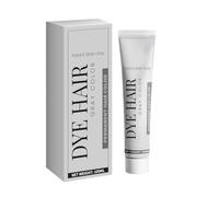 Unisex Light Grey Silver Hair Dye, Instant Non-Damaging Dye for All Hair Types,Long-Lasting Natural Dying Cream, Semi-Permanent Hair Colour with Personalised Look (gray)