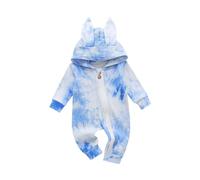 Unisex Long Sleeve Bodysuit Infant Grow for Newborn to 12 Months Cotton ne-Piece Soft Cotton Baby Grow Vest Sleepsuit Baby Vests, Cotton Unisex Baby Bodysuit Vests (Blue, 0-3 Months)