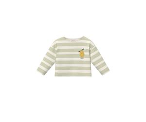 Unisex Long Sleeve Relaxed Fit All-Over Print Baby T-Shirt s.Oliver Vert 6 monthes