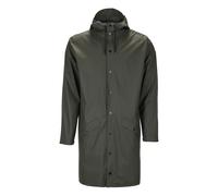 Unisex Long Waterproof Waxcoat Green S